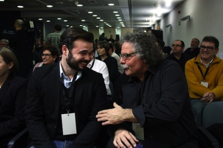 Gabriel Rufián y Joan Tardà, diputados de ERC en el Congreso. (@Esquerra_ERC)