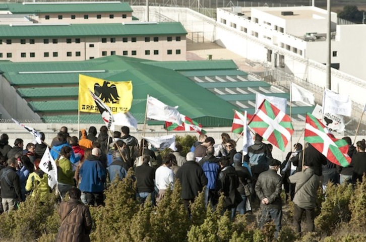 Marcha a la prisión de Zaballa, en una imagen de archivo. (Jon HERNAEZ/ARGAZKI PRESS)