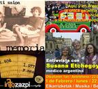 22:00h: La Memoria: Susana Etchegoyen, psicologa argentina