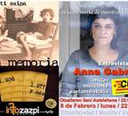 22:00H: La Memoria: Anna Gabriel: "Nuestra memoria colectiva es la memoria de nuestras luchas"