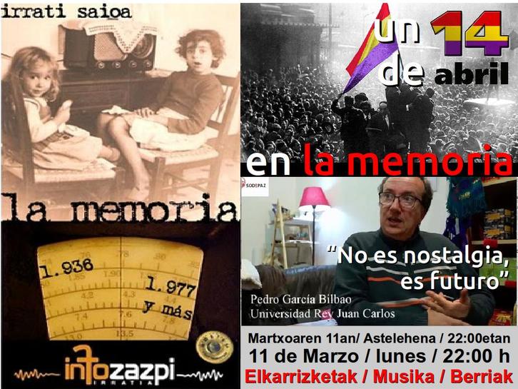 La Memoria. "Un 14 de abril en la memoria"