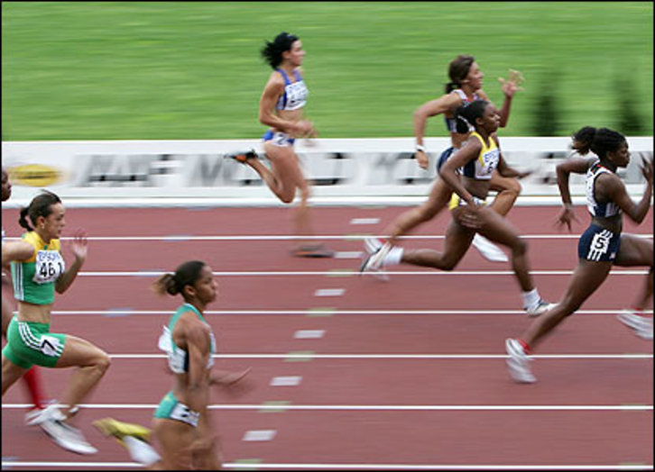 Atletismo pista mujeres