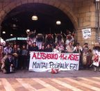 Solidaridad en Durango con los encausados de Altsasu