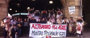 Solidaridad en Durango con los encausados de Altsasu