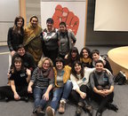 Euskal ordezkaritza zabala joan da Europako Parlamentuan izaten ari diren jardunaldi feministetara