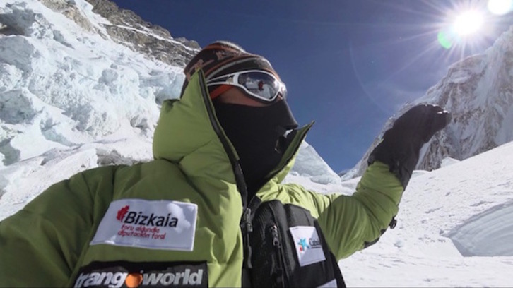 Alex Txikonek agur esan dio Everesteri oraingoz. (@AlexTxikon)