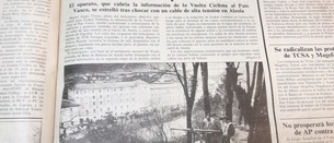 Hace 30 años el accidente de un helicóptero de ETB conmocionó a la sociedad vasca