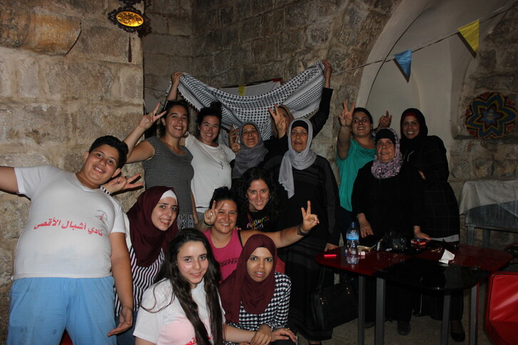 Askapenaren brigada feminista Palestinan