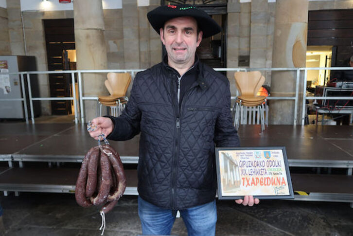 Olano Harategiak irabazi du Ordiziako odolki txapelketa (@goierriHitza)