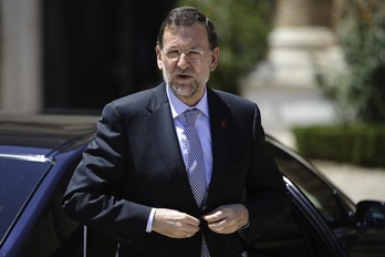 El presidente del Gobierno español, Mariano Rajoy. (Lionel BONAVENTURA/AFP PHOTO) 