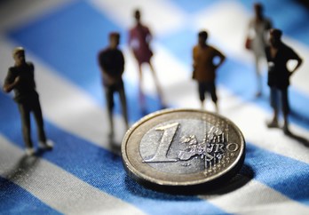 La posible salida de Grecia del euro sigue marcando la agenda económica. (Phillipe HUGUEN / AFP)