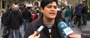 Marian Beitialarrangoitia : “Todos en EH Bildu trabajamos por una Euskal Herria roja, verde y morada”