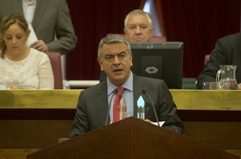 El diputado general de Araba, Javier de Andrés, en una imagen de archivo. (Juanan RUIZ/ARGAZKI PRESS)