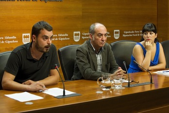Ander Rodríguez, Martin Garitano y Larraitz Ugarte acudirán al TSJPV. (Gari GARAIALDE/ARGAZKI PRESS)