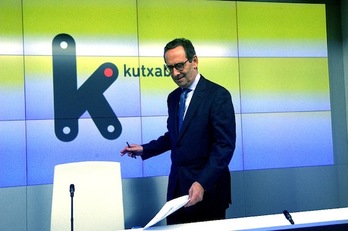 Gregorio Villalabeitia, presidente de Kutxabank. (ARGAZKI PRESS)