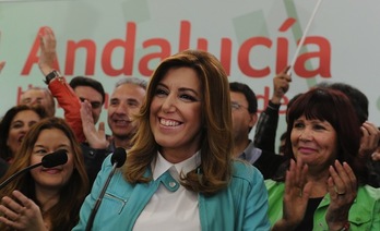 Susana Díaz (PSOE) será la nueva presidenta de Andalucía. ( Cristina QUICLER / AFP) 