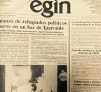 Se cumplen 30 años del atentado más sangriento de los GAL en el Hotel  Monbar de Baiona. Así lo titulaba EGIN
