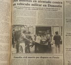 atzEn 1985 era portada: Dos atentados con muerte el mismo día