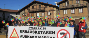 El domingo marchas a Zubieta para denunciar el proyecto de la incineradora
