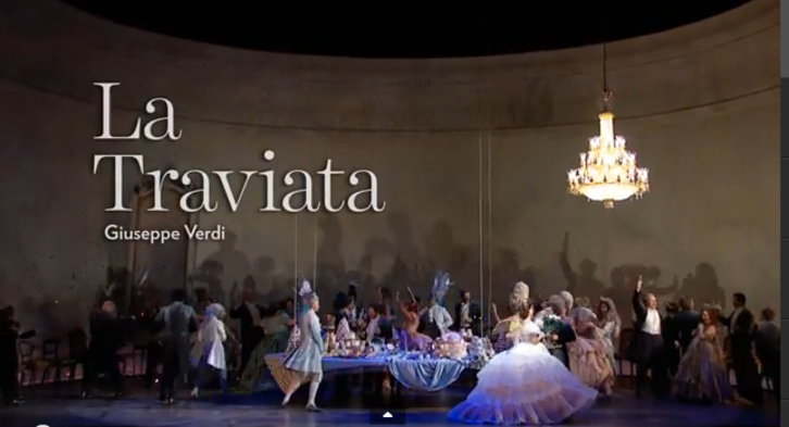 Giuseppe Verdiren 'La Traviata'