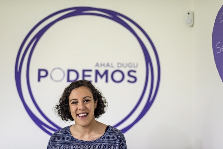 Nagua Alba, nueva secretaria general de Podemos-Ahal Dugu en la CAV. (JaIzki FONTANEDA / ARGAZKI PRESS)
