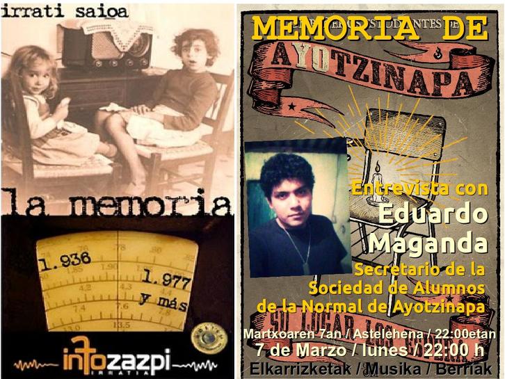 La Memoria. Ayotzinapa