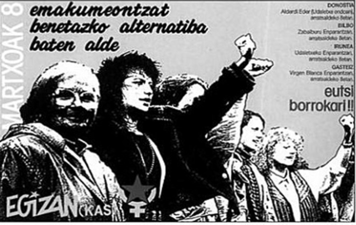 KAS emakumeak, Aizan, Egizan, Bilgune Feminista...forma asko hartu ditu Euskal Feminismoak