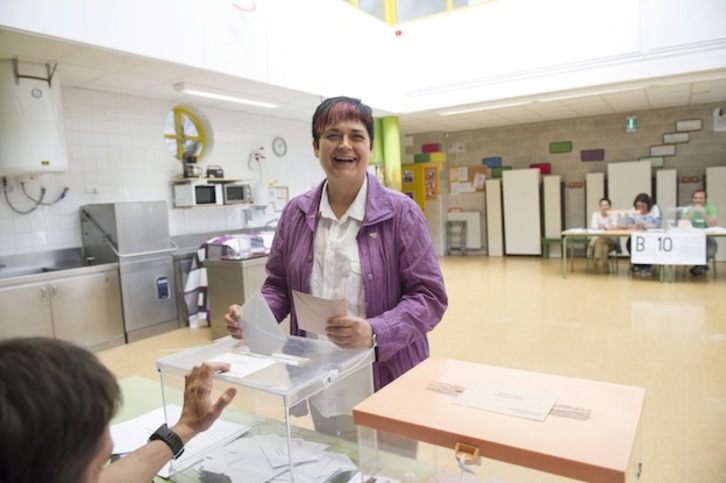 Marian Beitialarrangoitia seguirá como diputada por EH Bildu por Gipuzkoa. (Juan Carlos RUIZ / ARGAZKI PRESS)