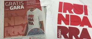 Consigue gratis tu camiseta de IRUINDARRA para sanfermines