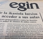 Esto es lo que decía el PSE sobre las ikastolas hace 30 años