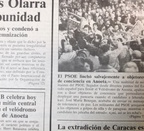 Hace 30 años simpatizantes del PSE apaleaban a un grupo de objetores de conciencia en Donostia