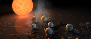 Quark: Zazpi exoplanetako sistemari buruz