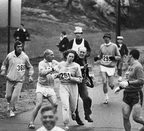 50 urte bete dira Kathrine Switzerek Bostongo maratoia korri egin zuenetik  