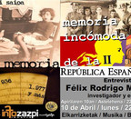 La Memoria: Memoria incómoda de la II República