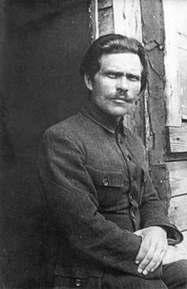 Imagen de Wikipedia de Nestor Makhno.