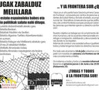 Caravana solidaria a la frontera de Melilla, para denunciar las políticas migratorias de la UE