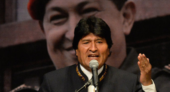 Evo Morales presidente de Bolivia