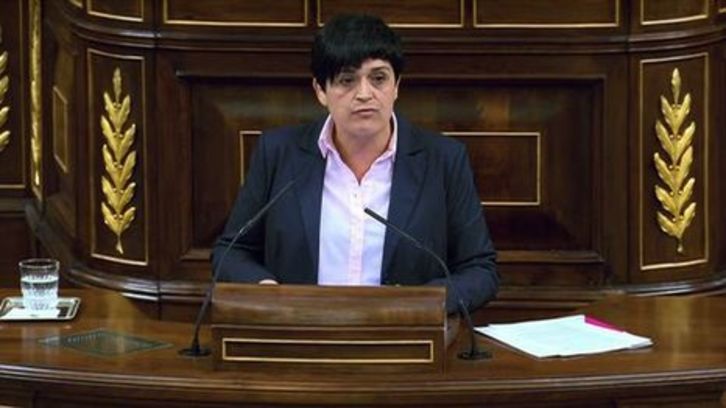 Mariam Beitialarrangoitia, diputada de EH Bildu en el Congreso español