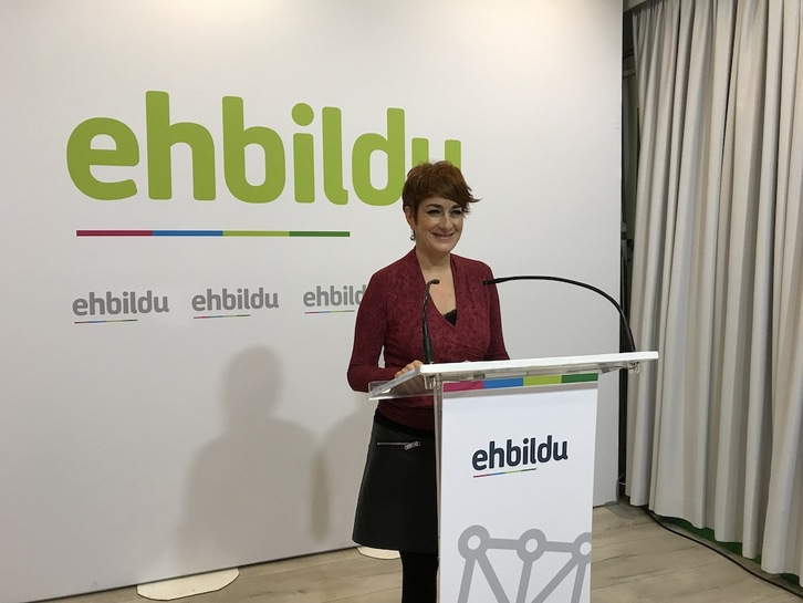 Bakartxo Ruiz será la candidata de EH Bildu en las elecciones forales de 2019. (EH BILDU NAFARROA)