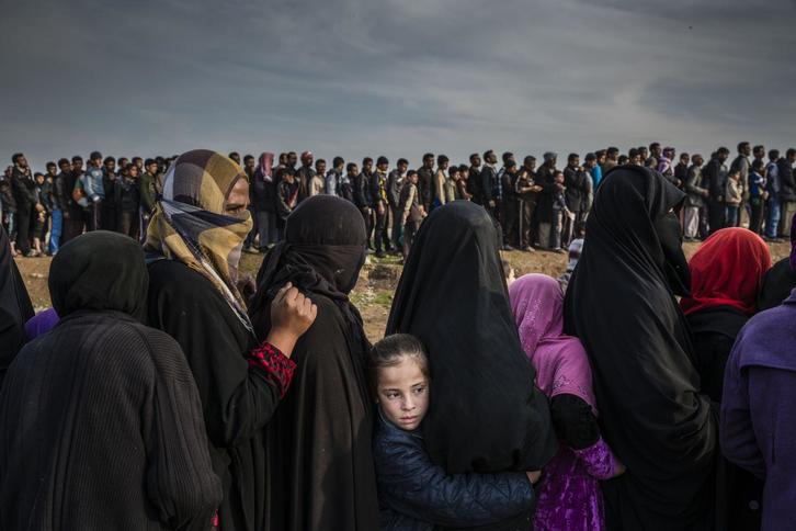 Imagen de la batalla por Mosul, candidata a fotografía del año. (Ivo PRICKETT)
