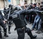 Jordi Borràs «La actuación de los Mossos ayer, recordaba a la Guardia Civil y Policia española el 1-O»