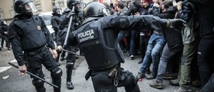 Jordi Borràs «La actuación de los Mossos ayer, recordaba a la Guardia Civil y Policia española el 1-O»