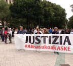 Altsasu Gurasoak llama a la manifestación del sábado 16 a las puertas del Parlamento
