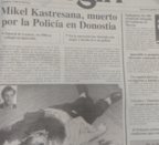«Tirar a matar»; práctica de las FSE contra militantes de ETA denunciada en los 80 y 90