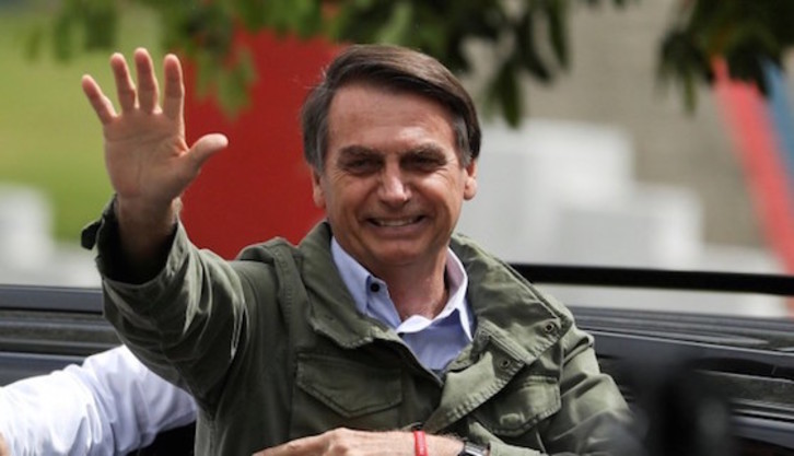 Jair Bolsonaro tomará posesión del cargo de presidente de Brasil el 1 de enero