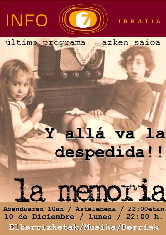 la Memoria programa