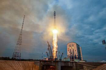 La Luna-25 partió el 11 de agosto de la base de Vostochni, en el Lejano Oriente ruso.